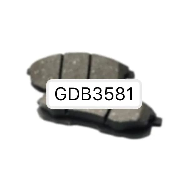 Front brake pads set